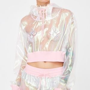 Club Exx Fairy Crop Hoodie
